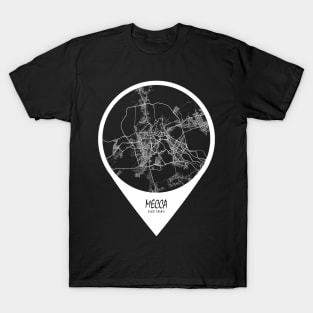 Mecca, Saudi Arabia City Map - Travel Pin T-Shirt